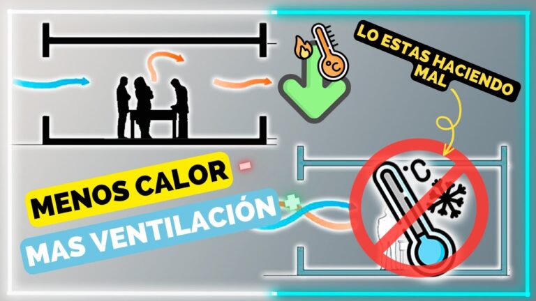 Ductos para ventilaci&oacute;n forzada eficaz