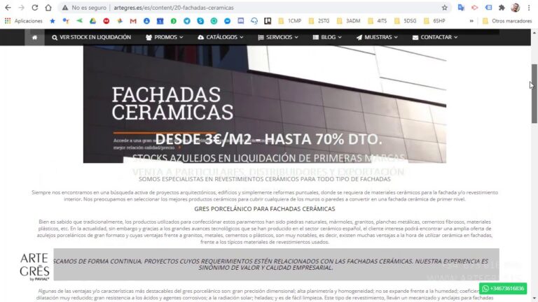 Acabados de alta calidad para fachadas ventiladas