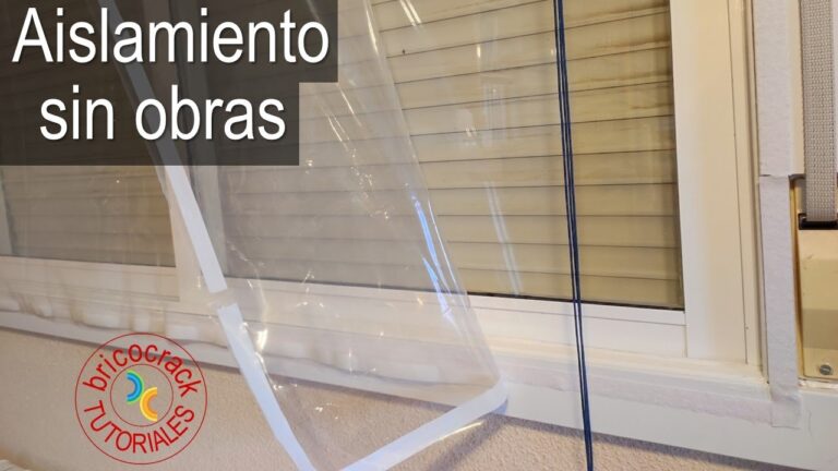 Mejores materiales para aislamiento térmico de ventanas