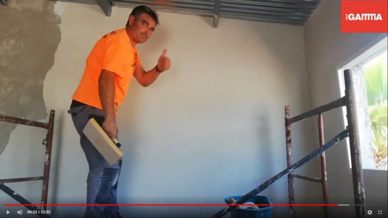 Guía de materiales para enlucidos en albañilería